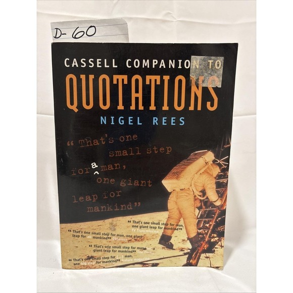 Other - Cassell Companion to Quotations [Paperback] [2000] Rees, Ni